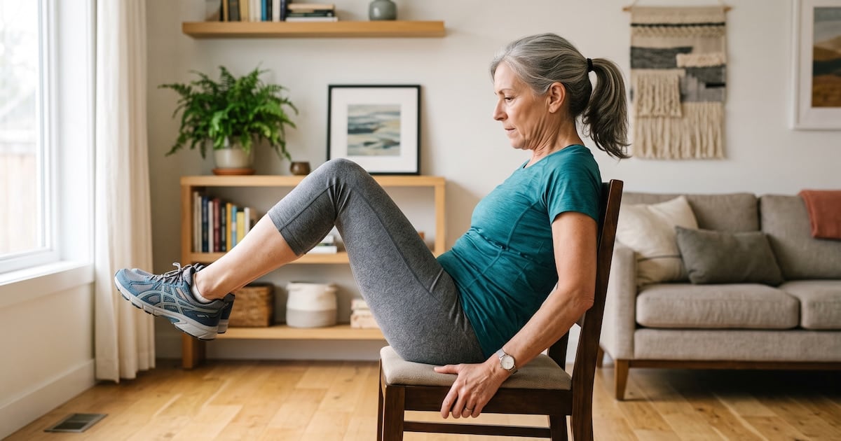 Después de los 60, el cuerpo pide cuentas: tres movimientos para no perder la autonomía en casa