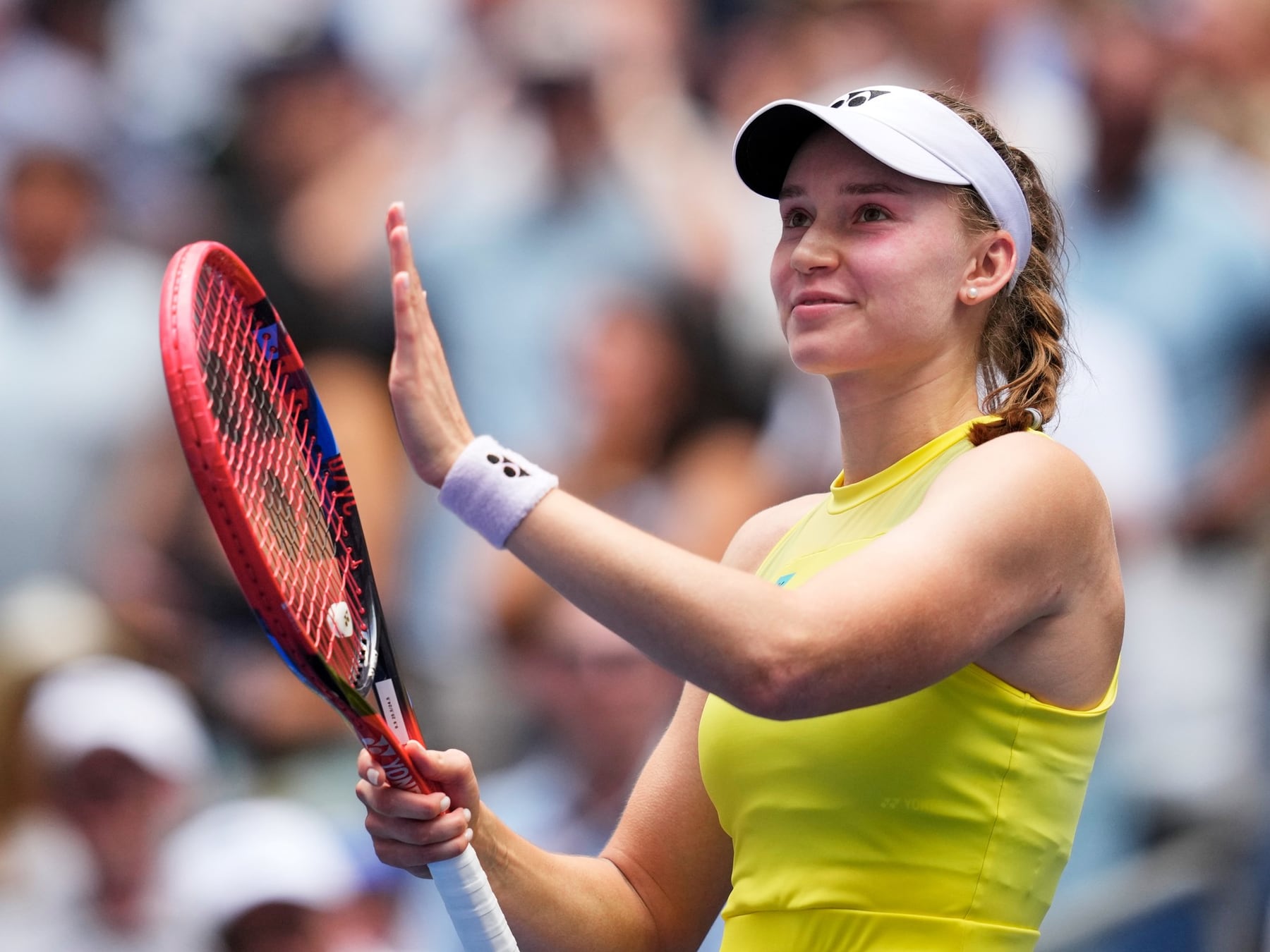Elena Rybakina dio el golpe en Nueva York: ganó en la cancha y se quedó con el número uno del mundo