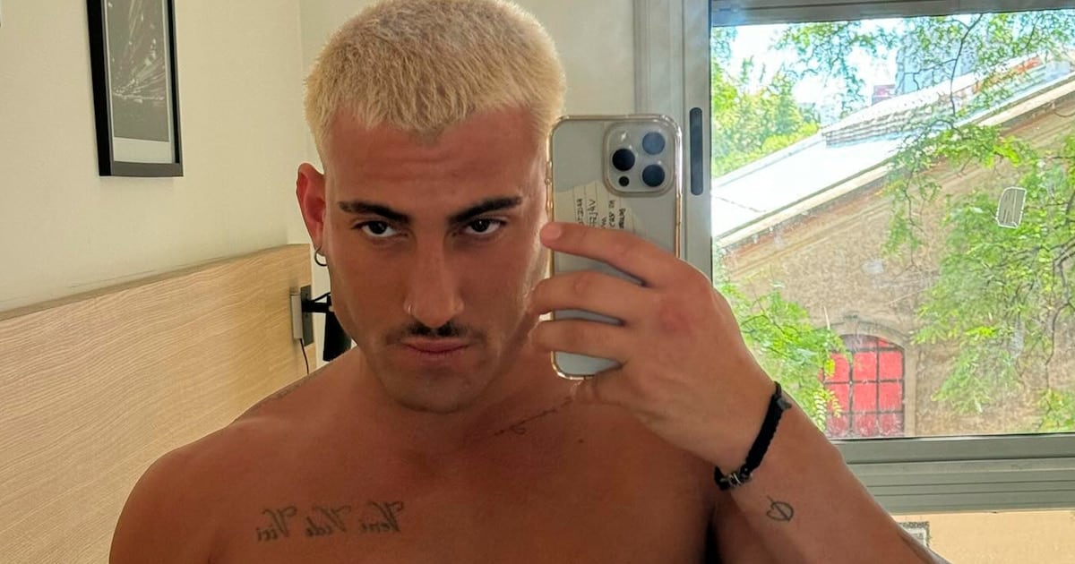 Tomás Holder, en carne viva: las dos fotos de su cuerpo que lo dejaron sin escapismo