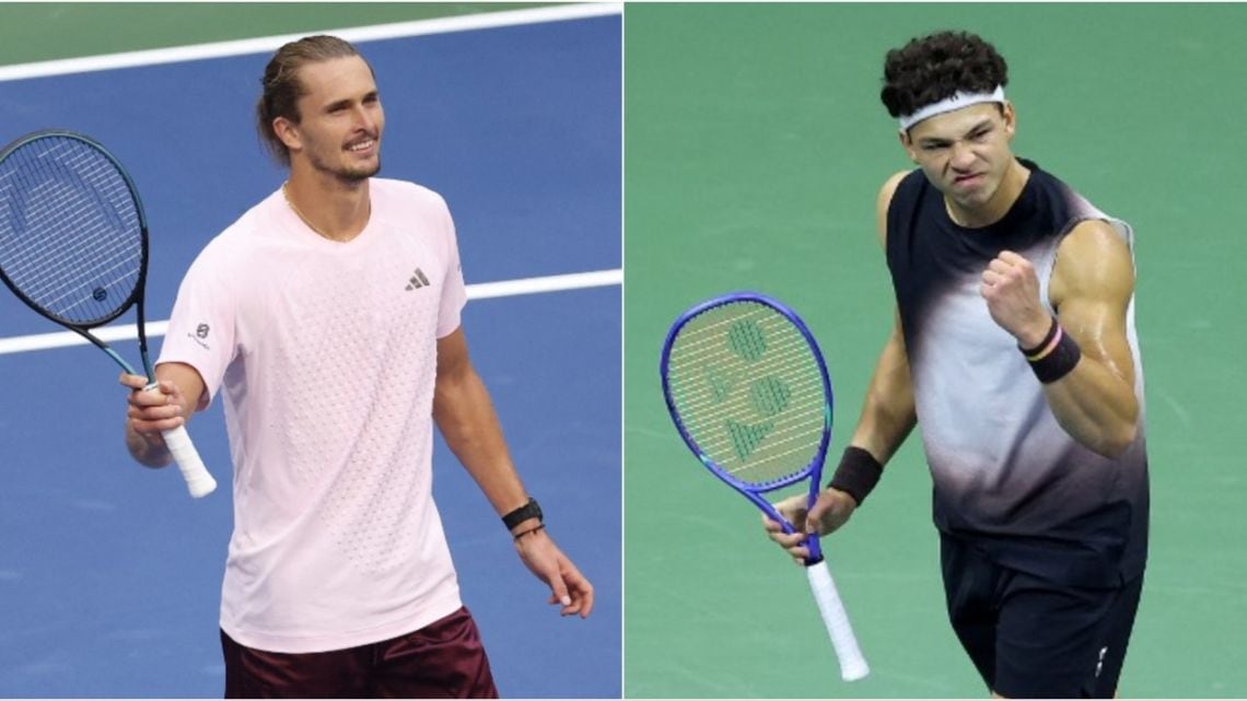 Zverev y Shelton se citan en la final del US Open: experiencia contra potencia en Flushing Meadows