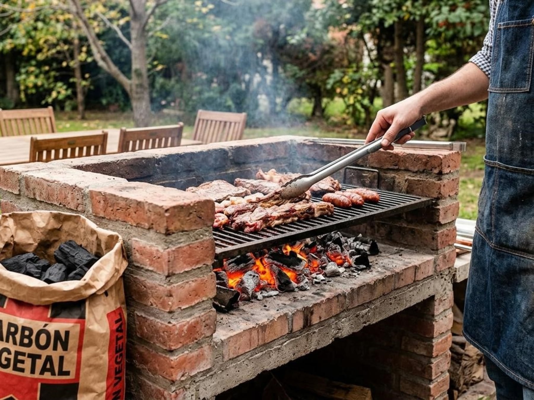 La cuenta del carbón: cuánta leña mineral pedir para que no falten brasas en el asado