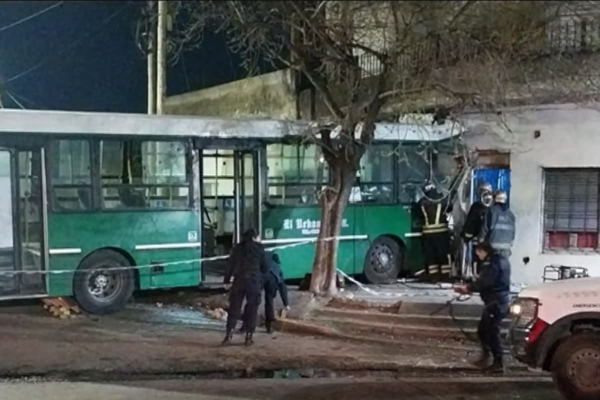 Un colectivero murió al estrellar su unidad contra una casa en Temperley y la Justicia investiga las causas