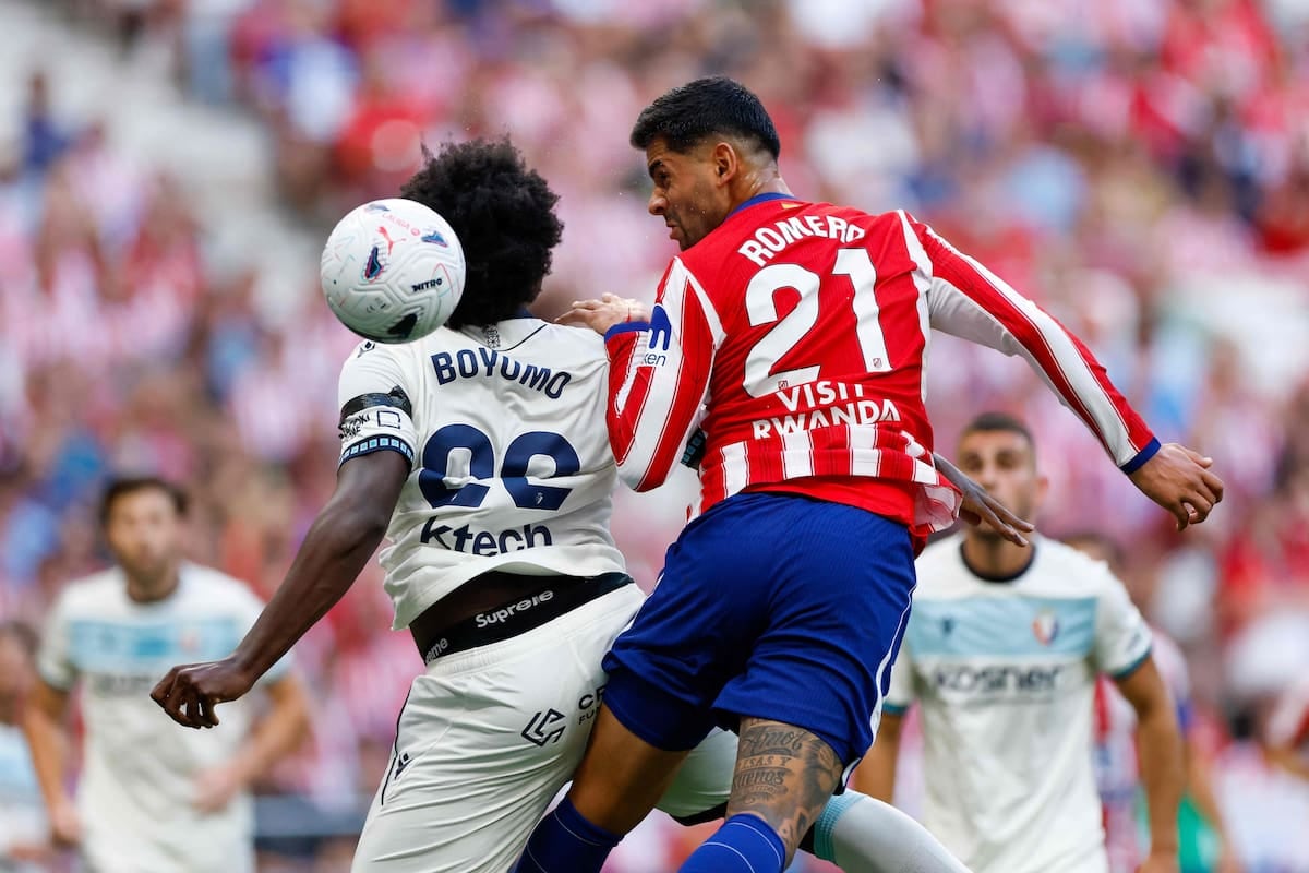 El Atleti pasó por encima a Osasuna y se prueba el traje para el derbi