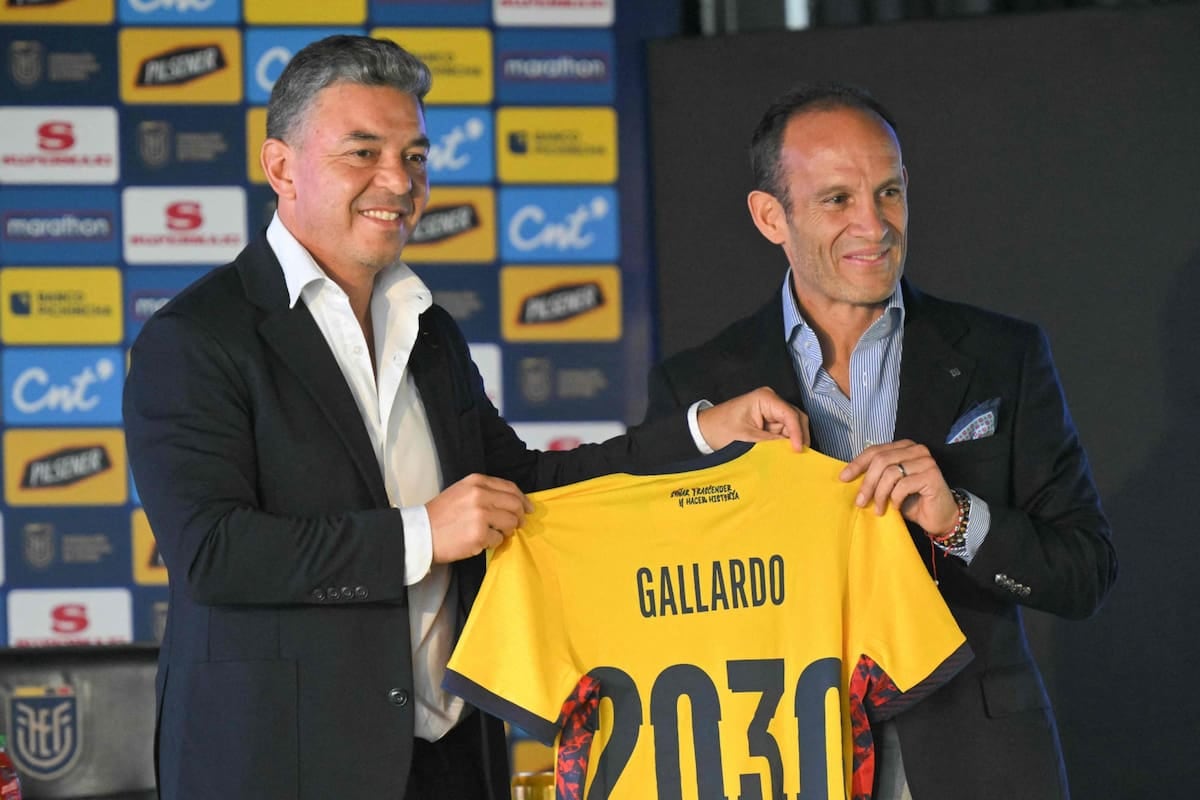 Gallardo se calza el buzo de Ecuador y va por el Mundial 2030: arranca el 24 de septiembre en Asia