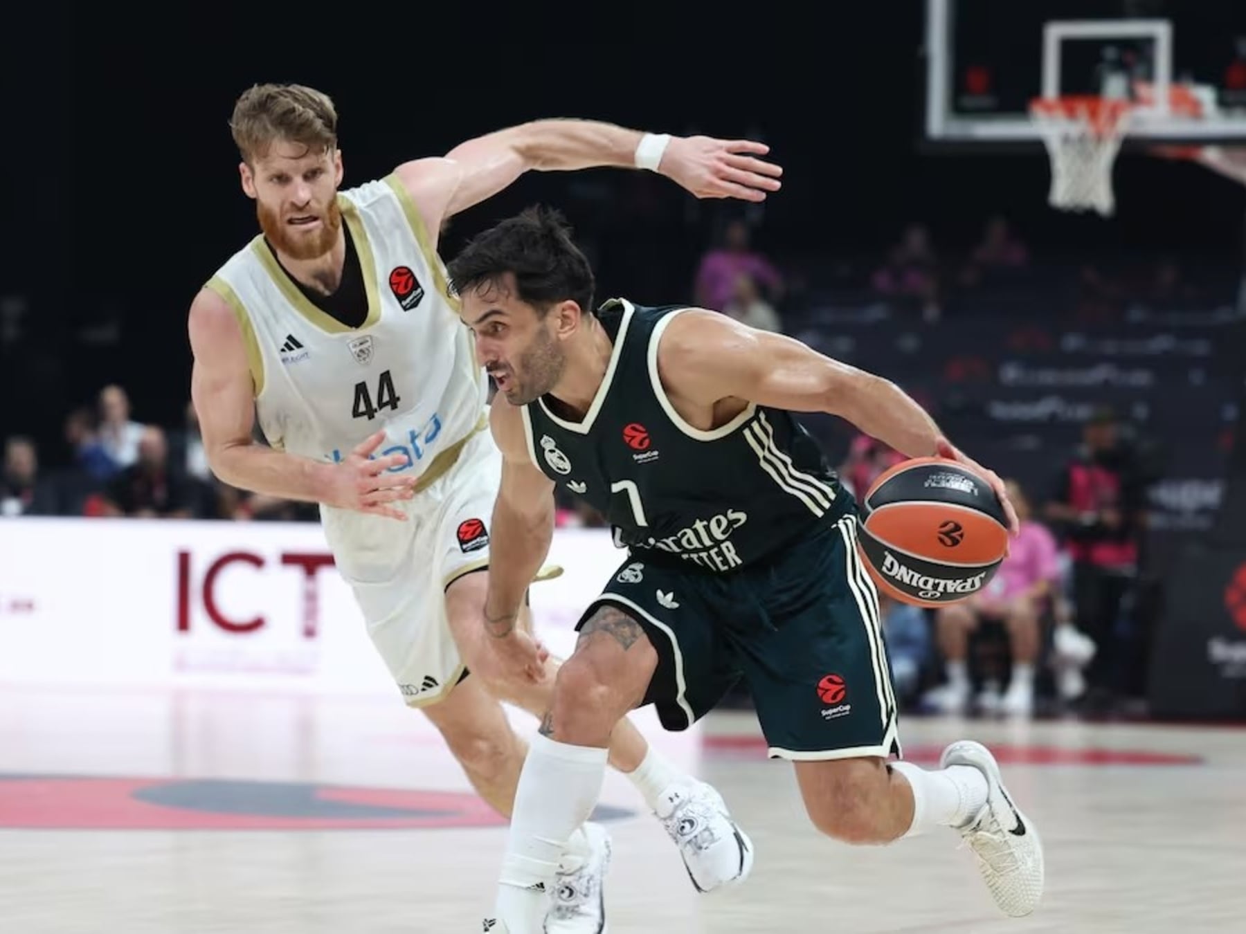 Real Madrid cayó por la mínima en su estreno en la Euroliga y Campazzo no pudo salvarlo