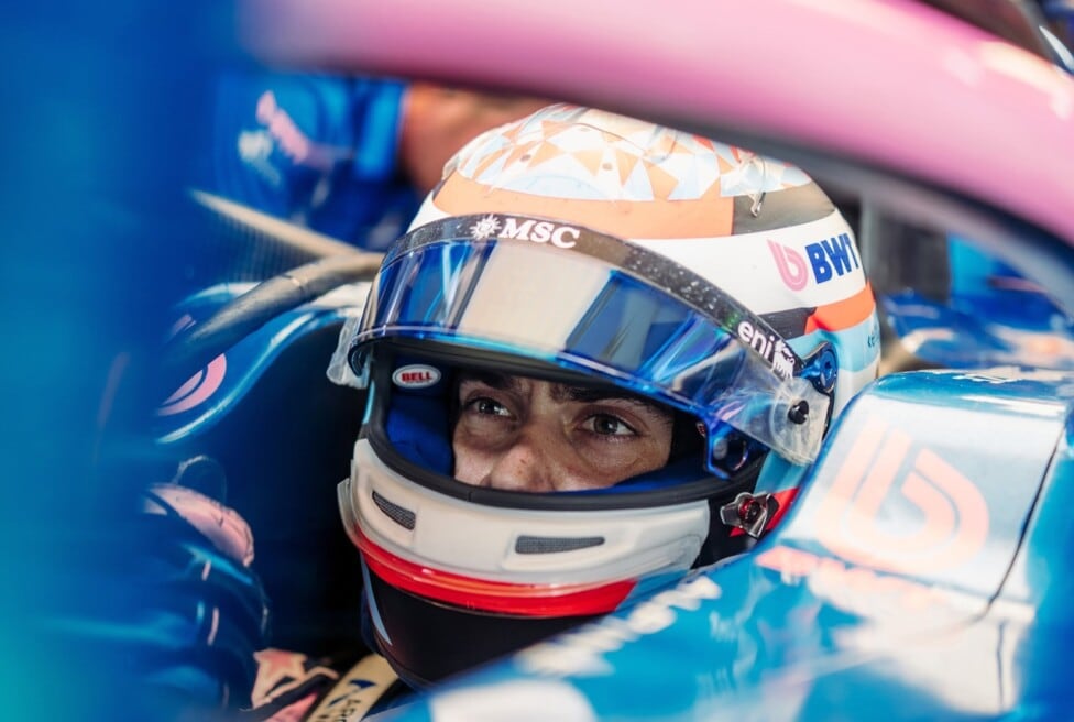 Colapinto, a remarla desde el fondo: largará 21° en el Gran Premio de Bakú con Alpine