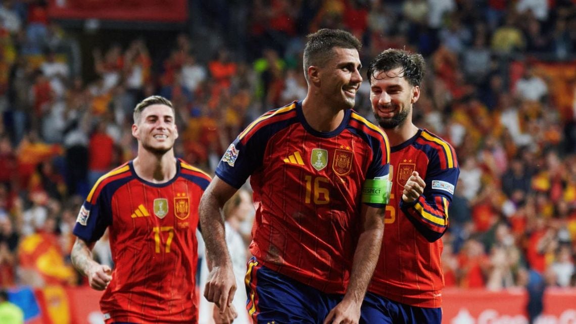 España no afloja: con goles de Yamal, Rodri y Merino, le ganó 3-1 a Chequia y sigue a tope en la Nations League