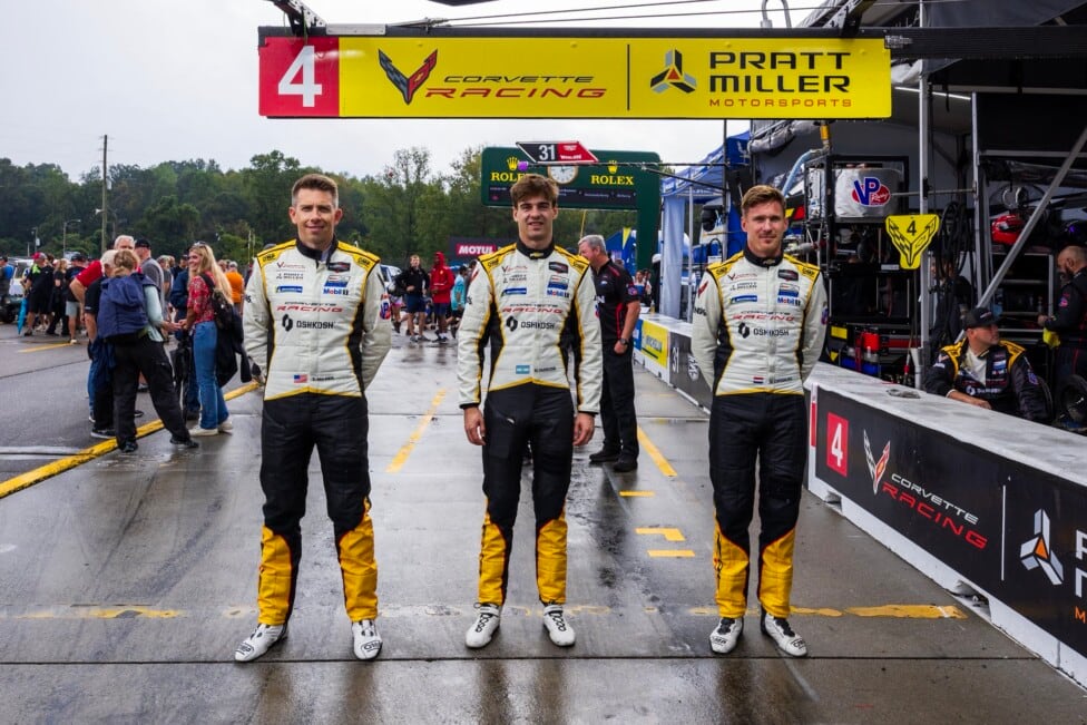 Porsche cantó victoria en el Petit Le Mans y Varrone cerró un año de aprendizaje al volante del Corvette