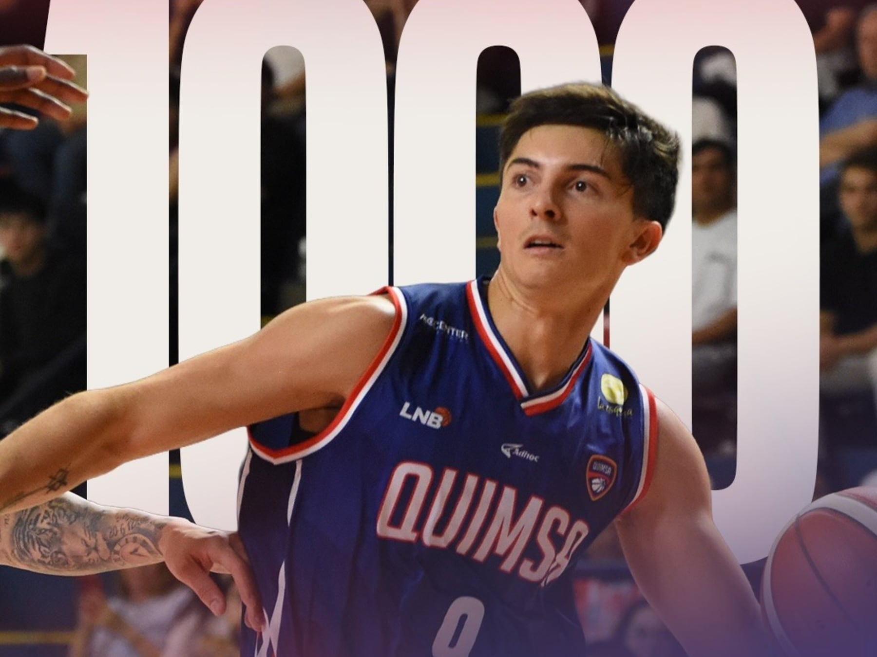 La Fusión llegó a los mil y lo festejó a lo grande: Quimsa venció a Atenas 83-77 en el Ciudad