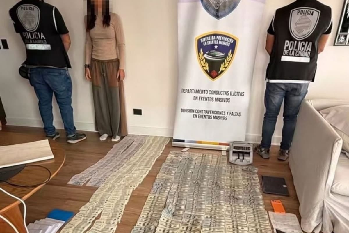 Allanamiento en Vicente López por reventa de entradas: secuestran casi diez millones de pesos y más de 56 mil dólares