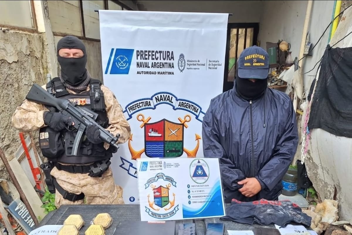 Secuestran diez kilos de oro ocultos en el tanque de un inodoro en desuso en Caleta Olivia