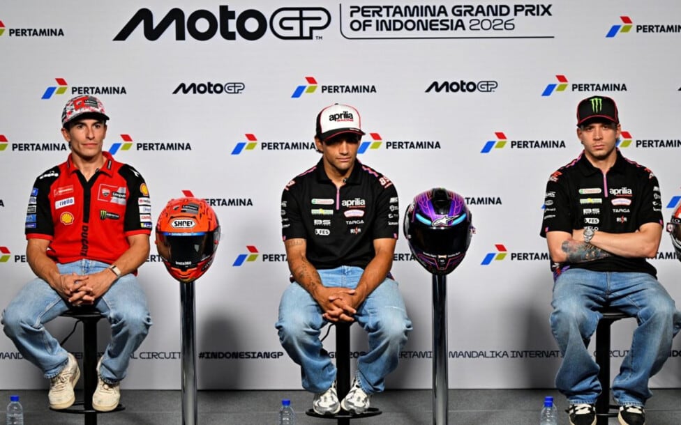 Aprilia se debate entre la libertad total y el respaldo crudo a Martín para cortar el vuelo de Márquez