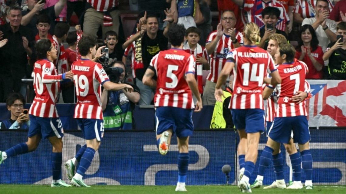 El Atleti recuperó la memoria europea y le cortó el vuelo al United en el Metropolitano