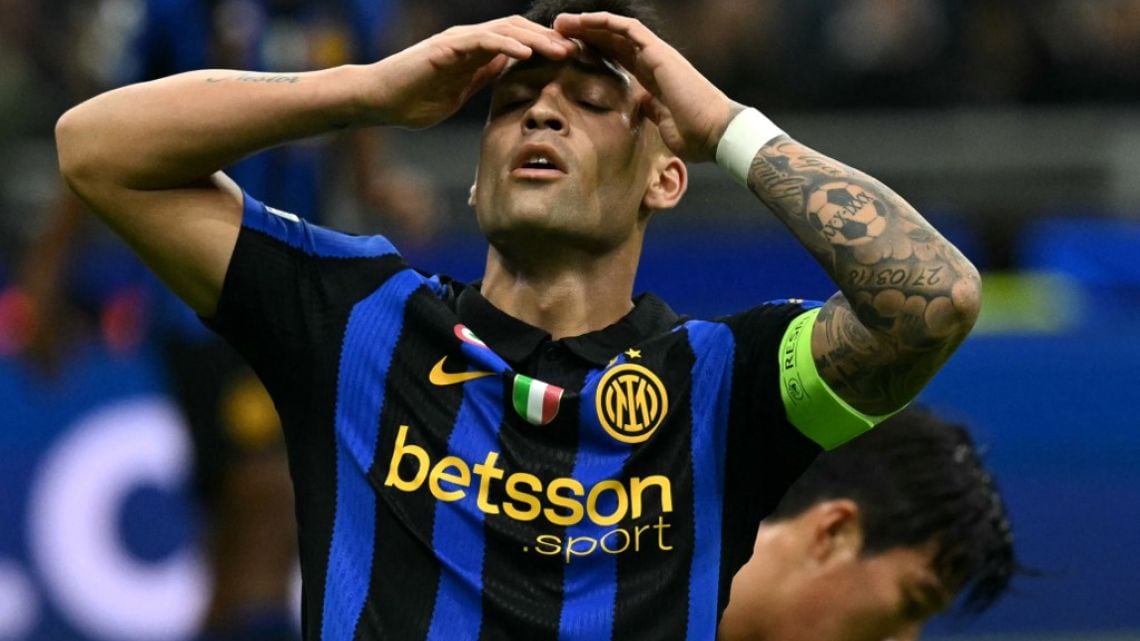 Alarma en el Inter y en la Scaloneta: Lautaro se rompió y se pierde el clásico con el Milan