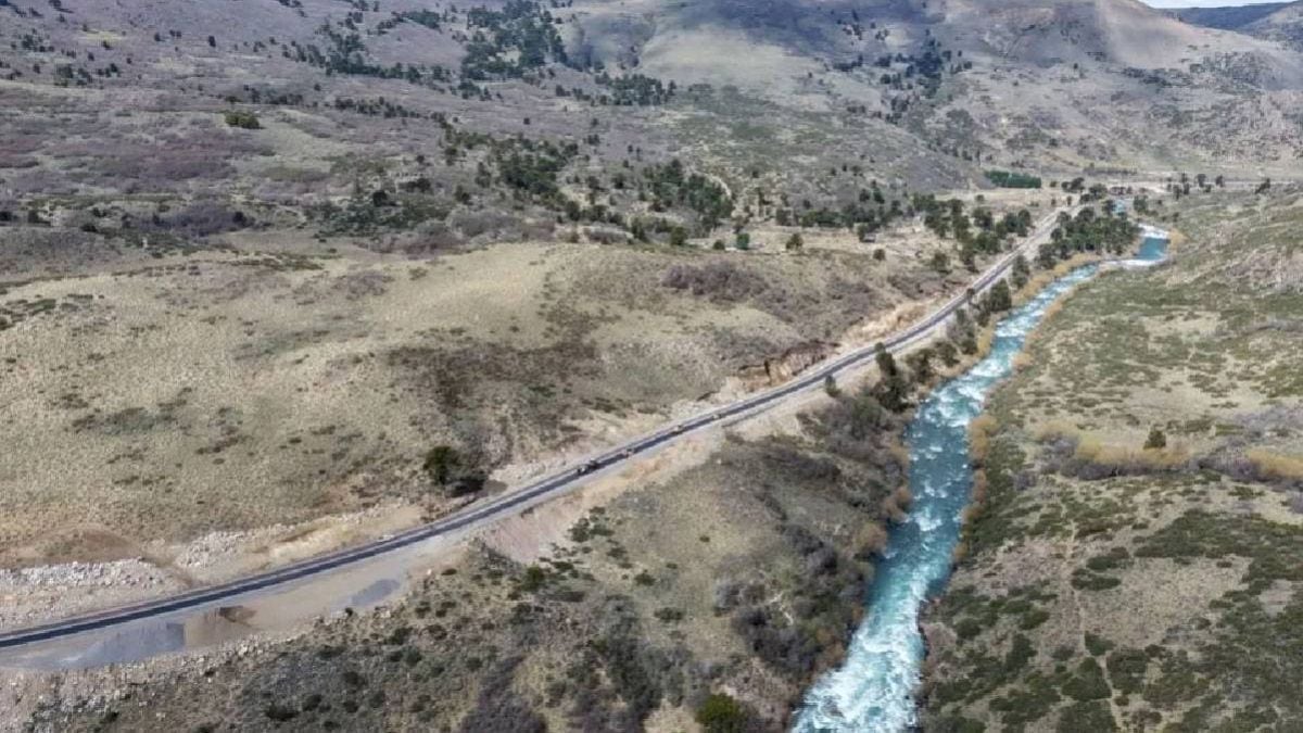 La ruta 23 deja de ser ripio: el 20 de enero se corta la cinta entre Aluminé y Villa Pehuenia
