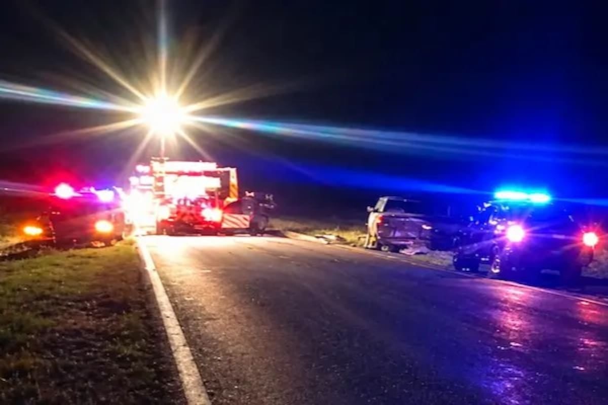 Choque en la Ruta 65: tres víctimas fatales al detenerse a cambiar una rueda en la banquina