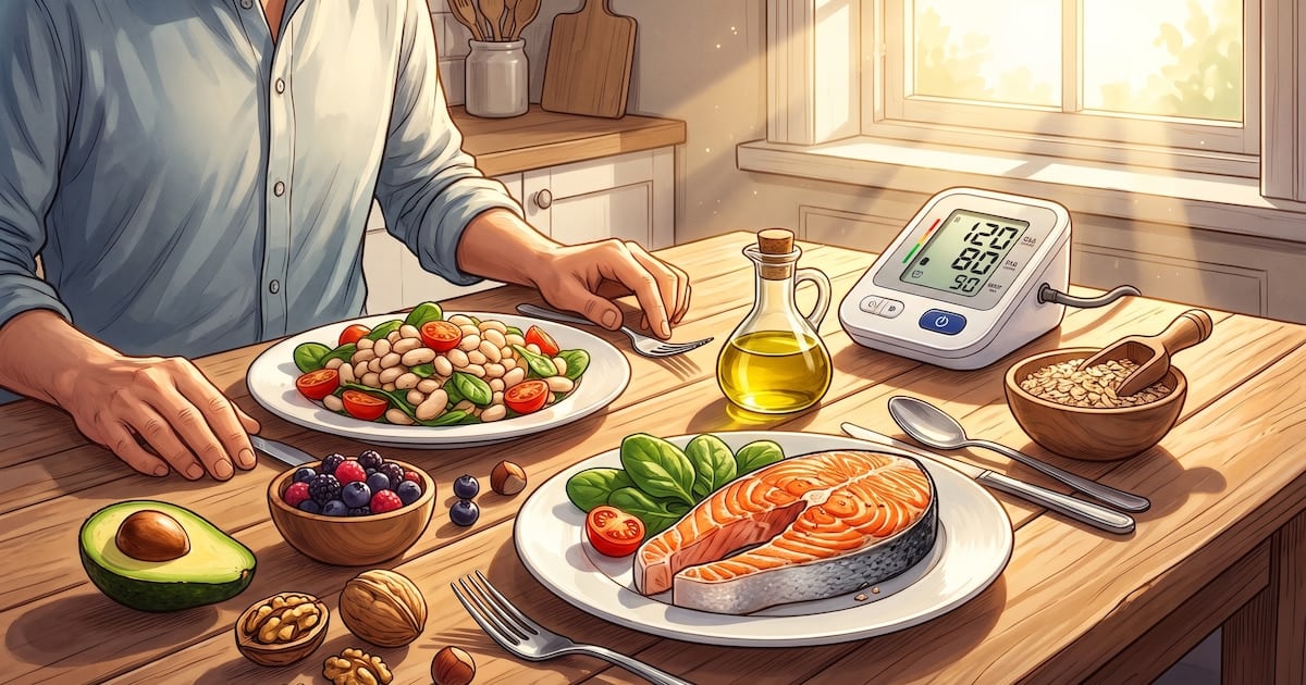 La dieta DASH se consolida como aliada segura para quienes ya se medican por hipertensión