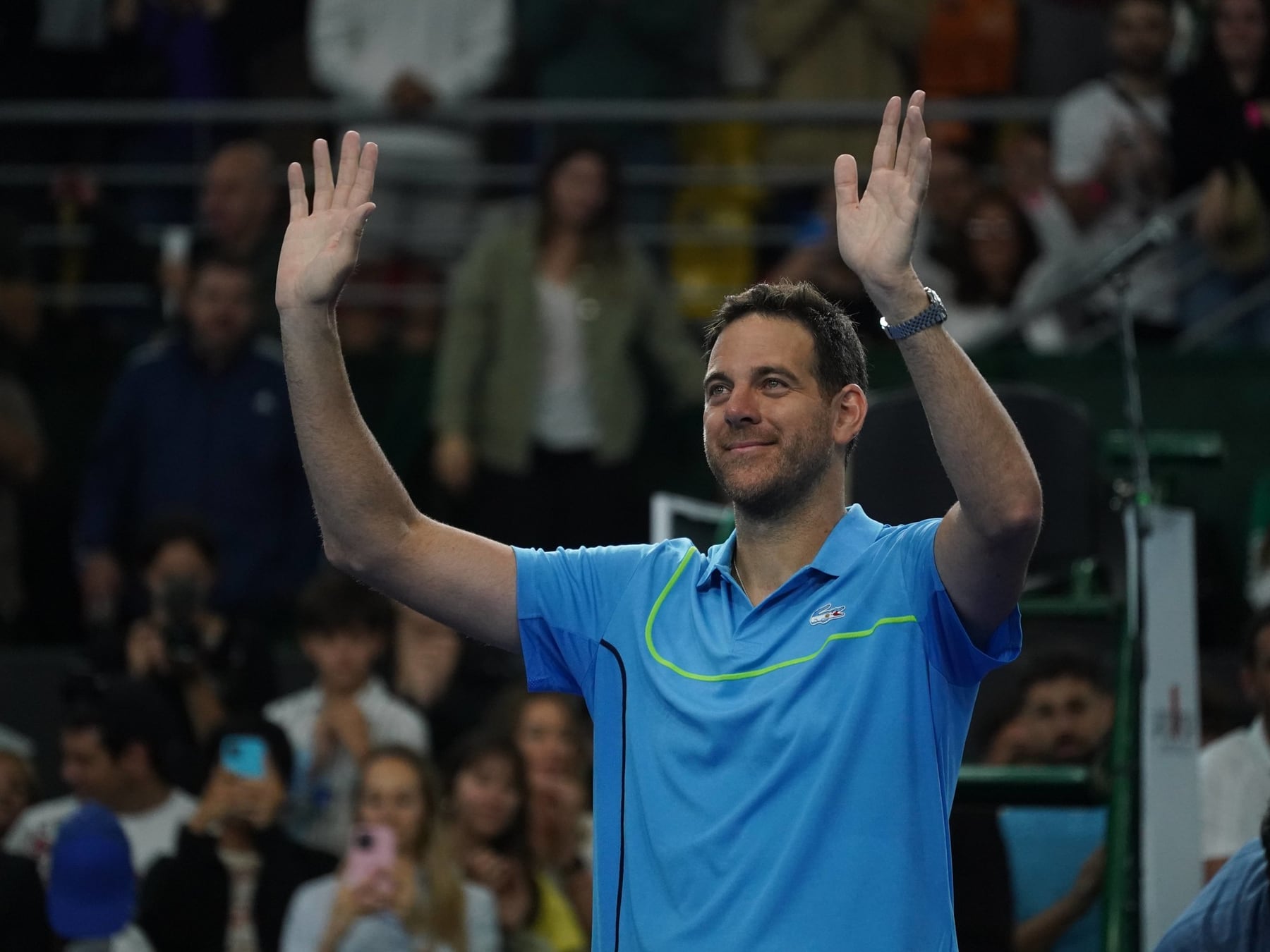 Del Potro vuelve a la puja por el Salón de la Fama y depende de una votación